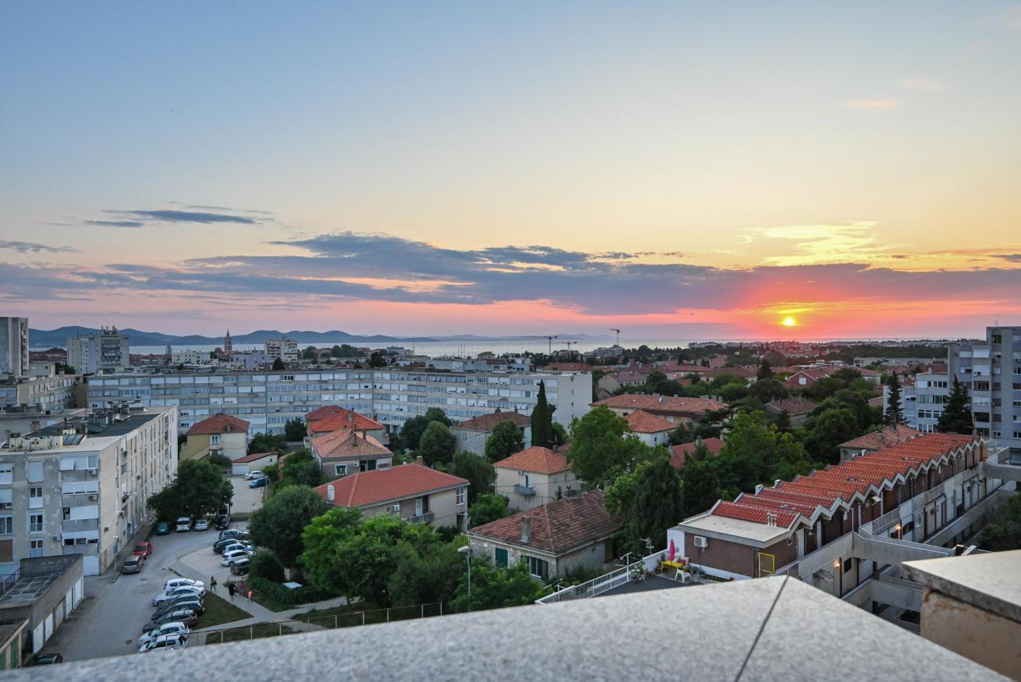 Apartman Nella With Sea Wiew Zadar Rum bild